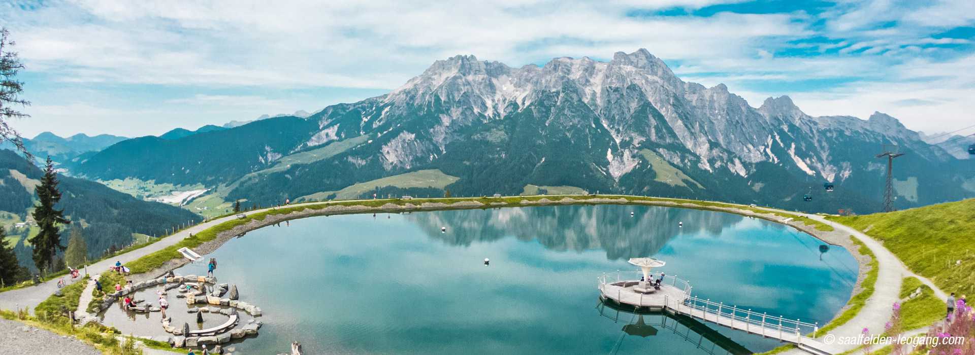 Speichersee Leogang